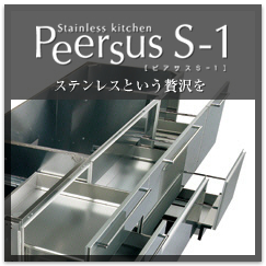 ステンレスキッチンピアサスS-1