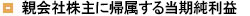 当期純利益
