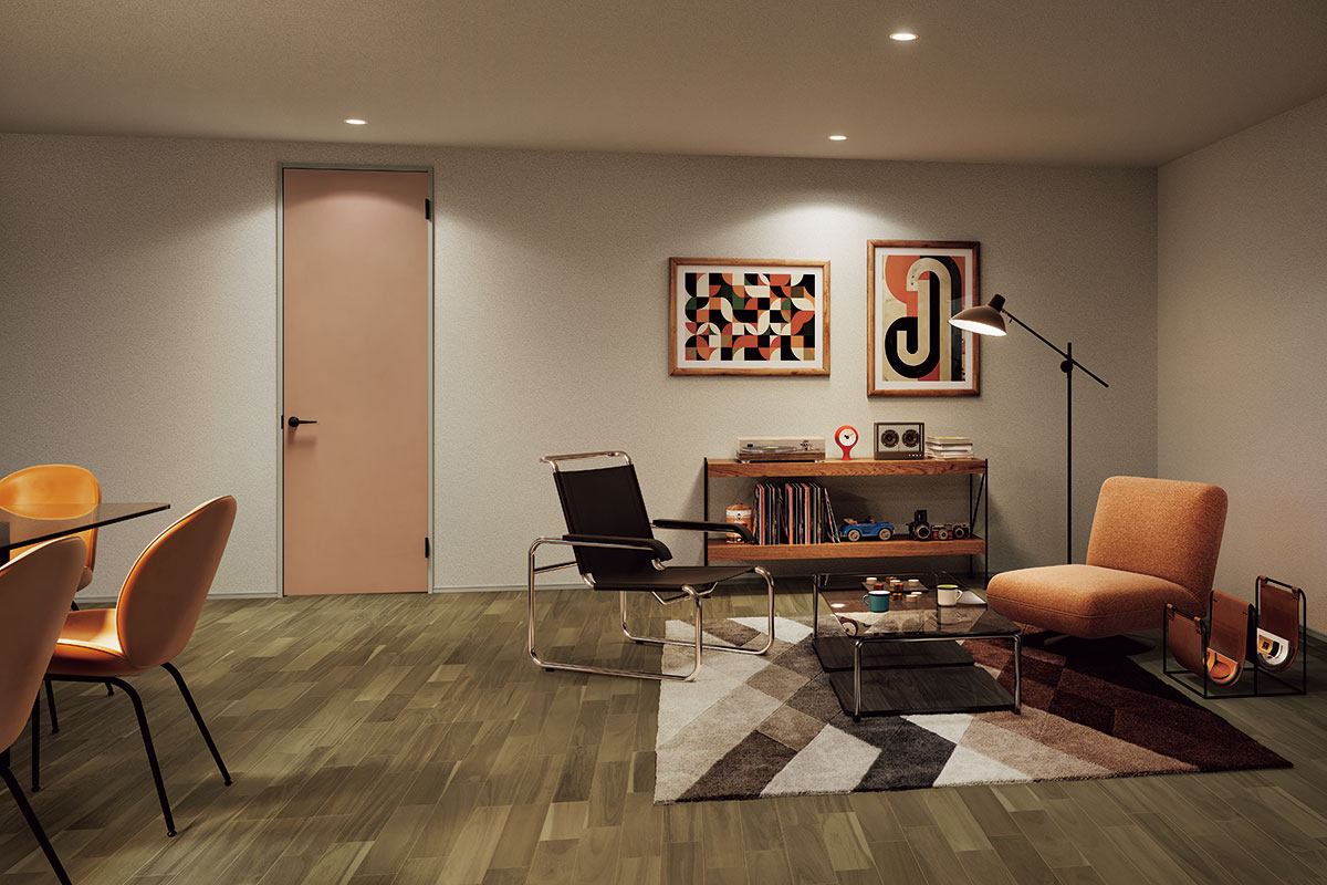 Mid-centuryスタイルのインテリアイメージ