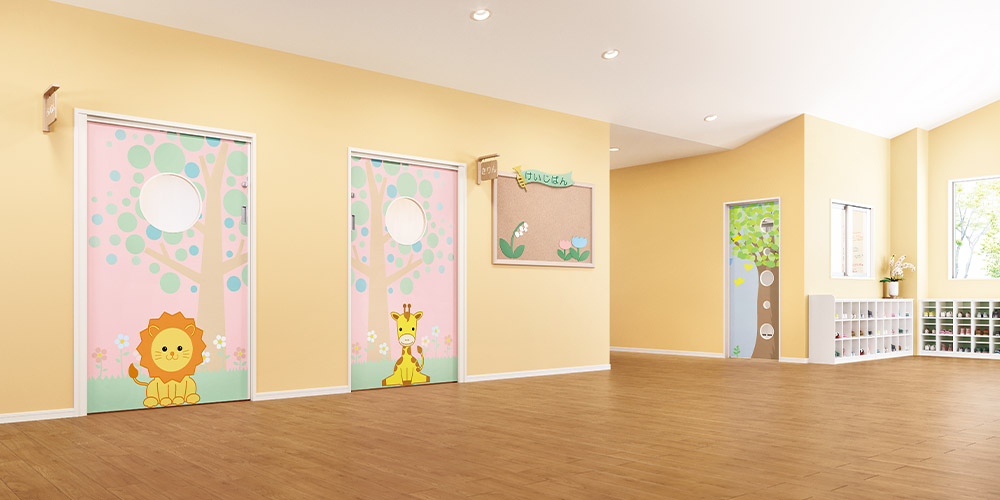 セーフケアプラス イラスト付きドア