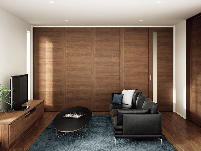 スキスムS　可動間仕切り吊り戸