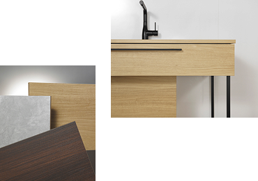 木の温もりも、選択肢に。