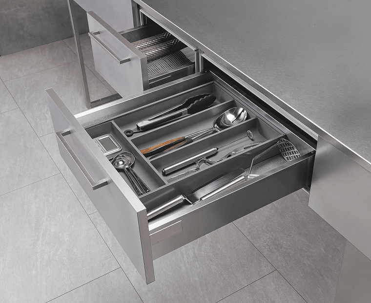 キッチンワークの無駄がない。