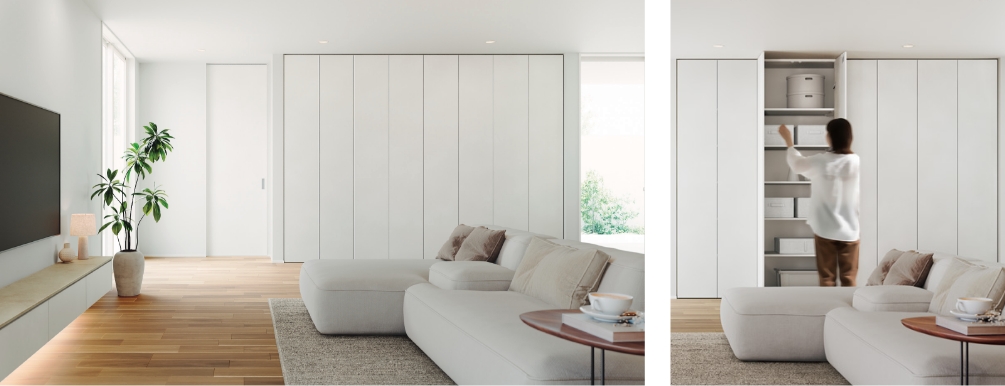 ”空間に馴染むデザイン”と”使いやすさ”を両立!