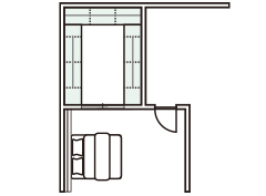 ウオークインクロゼット