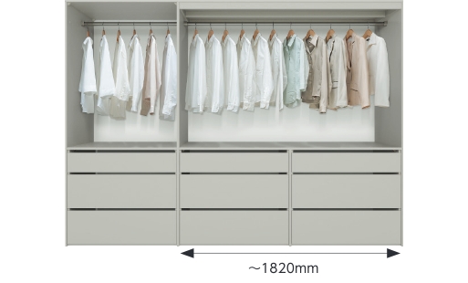 自由度の高い広々設計