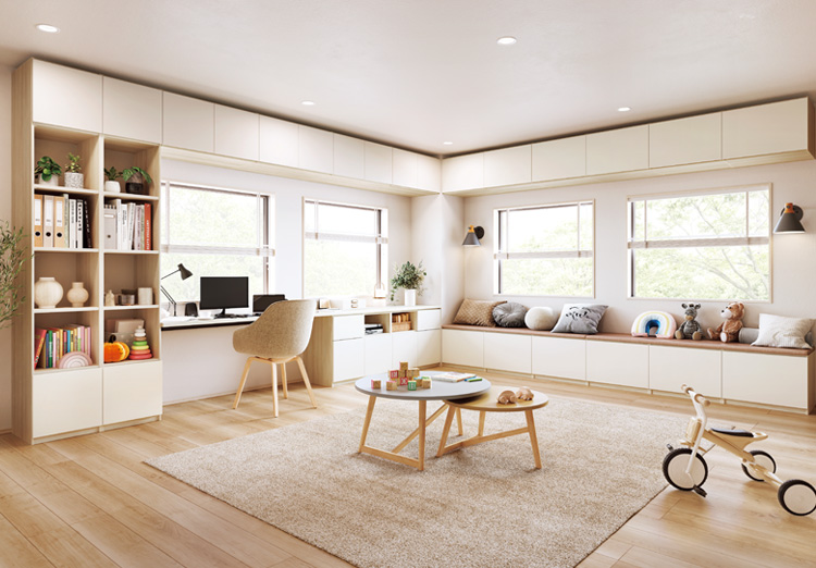 リビングルームプラン例