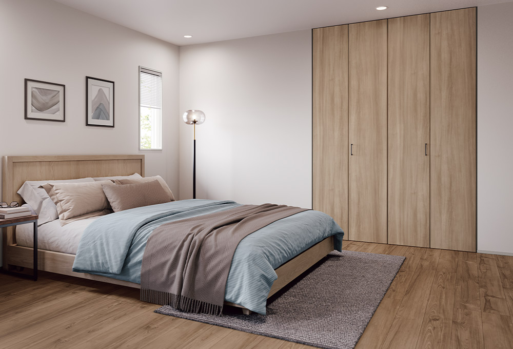 クロゼット折れ戸(ノイズレスタイプ)