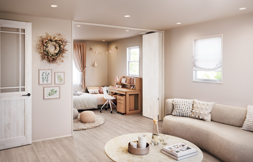 子ども部屋の間仕切り