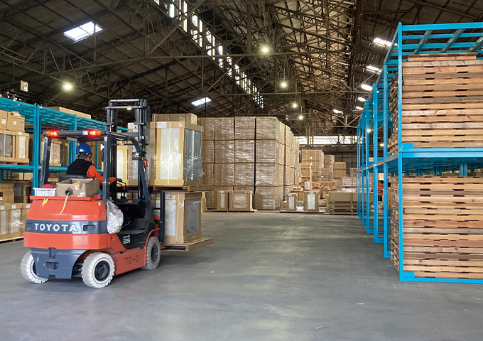 二次元コードを用いた物流管理システム